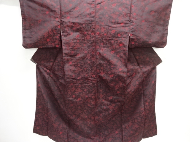 JAPANESE KIMONO / ANTIQUE TAISHO ROMANTICISM: FLORAL ARABESQUE PATTERN